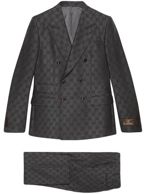 monogrammed suit